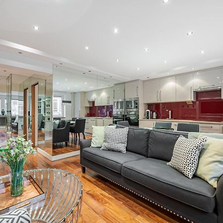 Elegant Ground Floor Apartment With Ac In Knightsbridge Steps Away From Harrods Londyn Zewnętrze zdjęcie