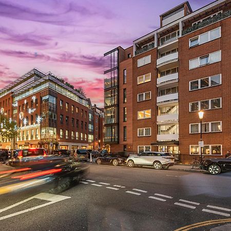 Elegant Ground Floor Apartment With Ac In Knightsbridge Steps Away From Harrods Londyn Zewnętrze zdjęcie