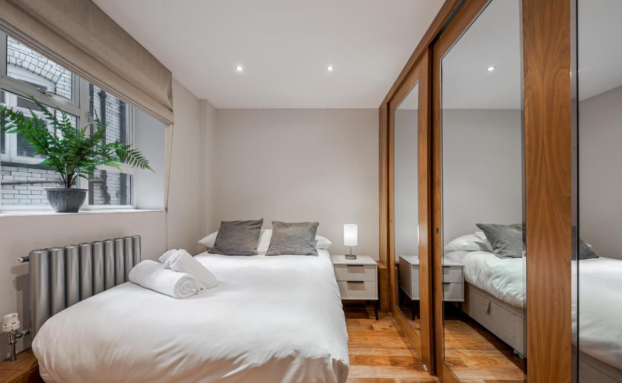 Elegant Ground Floor Apartment With Ac In Knightsbridge Steps Away From Harrods Londyn Zewnętrze zdjęcie